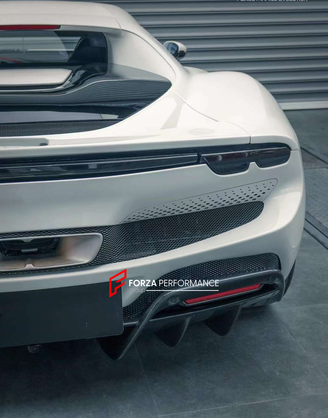 AUTHENTIC DARWINPRO DRY CARBON REAR DIFFUSER for FERRARI 296 GTB ...