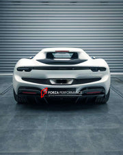 AUTHENTIC DARWINPRO DRY CARBON REAR DIFFUSER for FERRARI 296 GTB  Set includes: Rear Diffuser