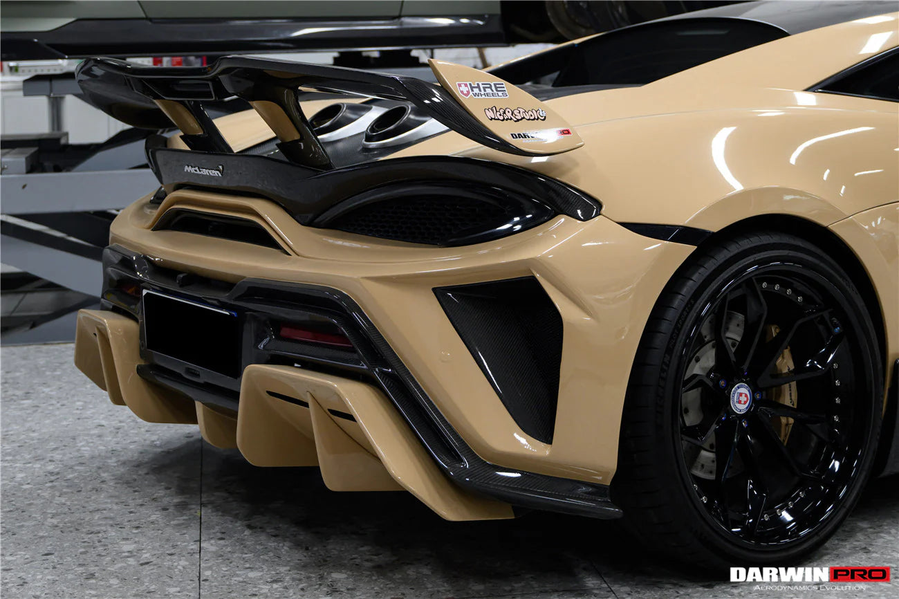 AUTHENTIC DARWINPRO DRY CARBON TRUNK SPOILER for MCLAREN 600LT 2018 - 2021
Set includes:

Trunk Spoiler
Material: Dry Carbon

NOTE: Professional installation is required