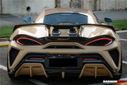 AUTHENTIC DARWINPRO DRY CARBON TRUNK SPOILER for MCLAREN 600LT 2018 - 2021
Set includes:

Trunk Spoiler
Material: Dry Carbon

NOTE: Professional installation is required