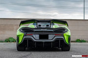 AUTHENTIC DARWINPRO DRY CARBON TRUNK SPOILER for MCLAREN 600LT 2018 - 2021
Set includes:

Trunk Spoiler
Material: Dry Carbon

NOTE: Professional installation is required