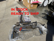 AUTHENTIC FUJITSUBO A-R EXHAUST CATBACK for TOYOTA GR86 SUBARU BRZ II ZN8 ZND 2.4T 2021+

Set includes:

Resonated Mid Pipe

Mufflers
Exhaust Tips

Material: Stainless Steel

Note: Item is in stock and ready to ship immediately. Professional installation is required.

Approximate Shipment Cost: ~$350 