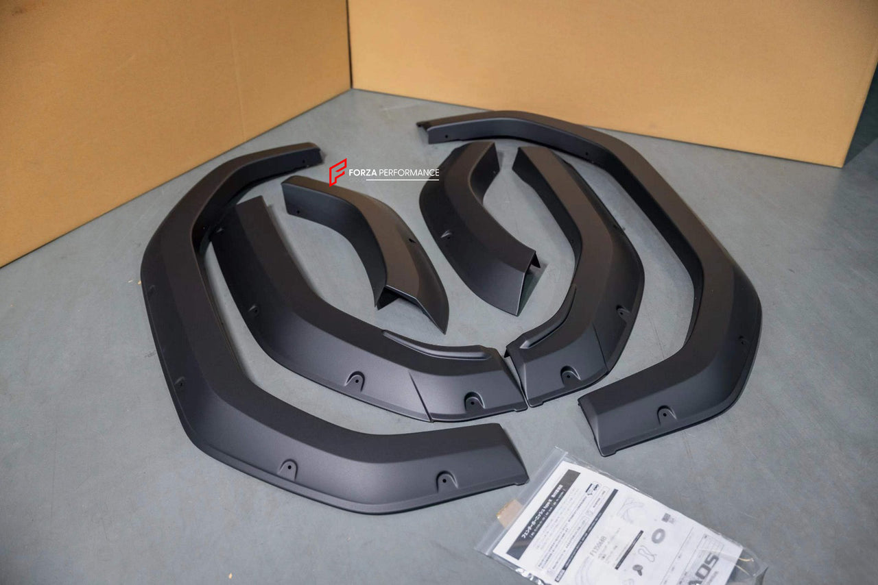 AUTHENTIC JAOS FENDER FLARES for TOYOTA LAND CRUISER LC 250 2024  Set includes:  Fender Flares