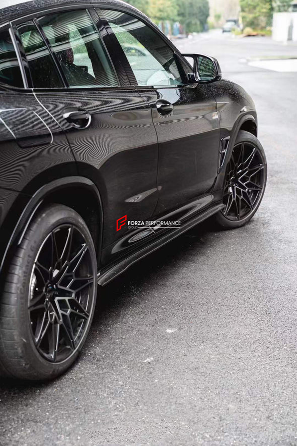 AUTHENTIC KARBEL CARBON FIBER BODY KIT for BMW X4M F98 LCI 2019+  Set includes:  Front Lip Front Splitters Side Skirts Roof Spoiler Rear Spoiler Rear Diffuser