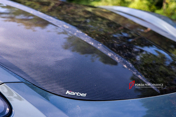 aUTHENTIC KARBEL CARBON HOOD for PORSCHE 718 BOXSTER CAYMAN 982 2016+

Set includes:

Hood / BONNET


Material: Carbon Fiber

Note: Professional installation is required.

CONTACT US FOR PRICING