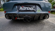 AUTHENTIC KARBEL CARBON REAR DIFFUSER for PORSCHE 718 BOXSTER CAYMAN 982 2016+

Set includes:

Rear Diffuser

Material: Carbon Fiber

Note: Professional installation is required.