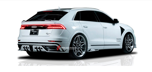 AUTHENTIC ROWEN CARBON BODY KIT for AUDI Q8 4M 2018 - 2023