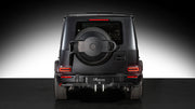 AUTHENTIC ROWEN CARBON BODY KIT for MERCEDES BENZ G CLASS AMG G63 W465 2024+

Set includes:

Front Lip

Front Bumper Air Vents Cover
Front Bumper Trims
Headlights Cover
Grille Cover
Turning Lights Cover
Hood Scoop
Roof Light
Roof Strip Trims
Door Window Frame
Side Mirrors Cover
Side Molding Trims
Door Panels
Fender Flares
Rear Spoiler
Rear Bumper Trims&nbsp;
Taillights Trims
Rear Diffuser

Material: Carbon Fiber
