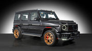AUTHENTIC ROWEN CARBON BODY KIT for MERCEDES BENZ G CLASS AMG G63 W465 2024+

Set includes:

Front Lip

Front Bumper Air Vents Cover
Front Bumper Trims
Headlights Cover
Grille Cover
Turning Lights Cover
Hood Scoop
Roof Light
Roof Strip Trims
Door Window Frame
Side Mirrors Cover
Side Molding Trims
Door Panels
Fender Flares
Rear Spoiler
Rear Bumper Trims&nbsp;
Taillights Trims
Rear Diffuser

Material: Carbon Fiber