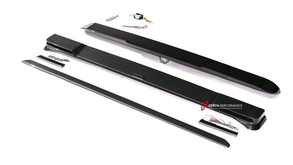 AUTHENTIC ROWEN CARBON BODY KIT for MERCEDES BENZ G CLASS AMG G63 W465 2024+

Set includes:

Front Lip

Front Bumper Air Vents Cover
Front Bumper Trims
Headlights Cover
Grille Cover
Turning Lights Cover
Hood Scoop
Roof Light
Roof Strip Trims
Door Window Frame
Side Mirrors Cover
Side Molding Trims
Door Panels
Fender Flares
Rear Spoiler
Rear Bumper Trims
Taillights Trims
Rear Diffuser

Material: Carbon Fiber