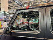 AUTHENTIC ROWEN CARBON BODY KIT for MERCEDES BENZ G CLASS AMG G63 W465 2024+

Set includes:

Front Lip

Front Bumper Air Vents Cover
Front Bumper Trims
Headlights Cover
Grille Cover
Turning Lights Cover
Hood Scoop
Roof Light
Roof Strip Trims
Door Window Frame
Side Mirrors Cover
Side Molding Trims
Door Panels
Fender Flares
Rear Spoiler
Rear Bumper Trims
Taillights Trims
Rear Diffuser

Material: Carbon Fiber