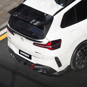 AUTHENTIC SOOQOO CARBON BODY KIT for BMW X3 G45 2025+
Set includes:

Front Lip
Side Skirts
Rear Roof Spoiler
Trunk Lip Spoiler
Rear Window Fins
Rear Bumper Trims
Rear Diffuser
Material: Prepreg Carbon

NOTE: Professional installation is required