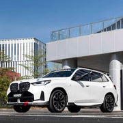 AUTHENTIC SOOQOO CARBON BODY KIT for BMW X3 G45 2025+
Set includes:

Front Lip
Side Skirts
Rear Roof Spoiler
Trunk Lip Spoiler
Rear Window Fins
Rear Bumper Trims
Rear Diffuser
Material: Prepreg Carbon

NOTE: Professional installation is required