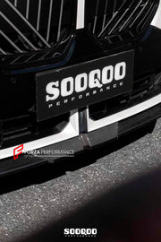 AUTHENTIC SOOQOO CARBON BODY KIT for BMW X3 G45 2025+
Set includes:

Front Lip
Side Skirts
Rear Roof Spoiler
Trunk Lip Spoiler
Rear Window Fins
Rear Bumper Trims
Rear Diffuser
Material: Prepreg Carbon

NOTE: Professional installation is required