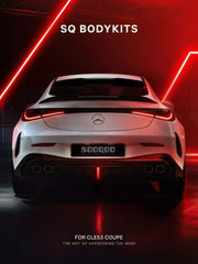 AUTHENTIC SOOQOO CARBON BODY KIT for MERCEDES-BENZ CLE53 AMG COUPE 2025+

Set includes:

Front Lip
Front Bumper Trims
Front Fender Trims
Side Mirror Covers&nbsp;
Side Skirts
Roof Spoiler
Rear Spoiler
Rear Bumper Trims
Rear Diffuser

Material: Carbon Fiber

NOTE: Professional installation is required

Why “Contact Us for Pricing”?

We don’t display fixed prices because our goal is to offer you the most competitive deal possible. Product costs often decrease over time, and by requesting a quote, you’ll receiv