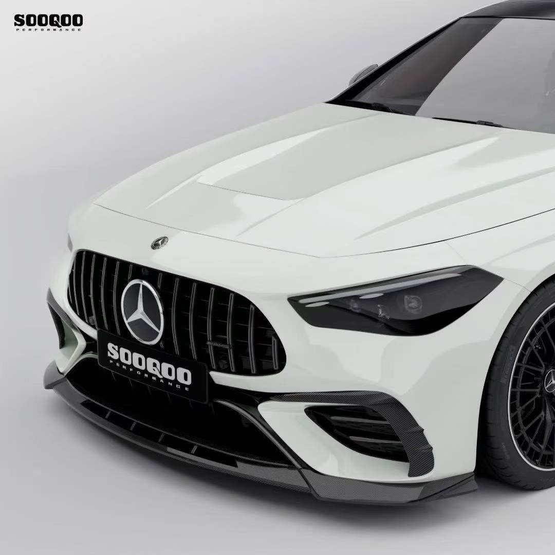 AUTHENTIC SOOQOO CARBON BODY KIT for MERCEDES-BENZ CLE53 AMG COUPE 2025+

Set includes:

Front Lip
Front Bumper Trims
Front Fender Trims
Side Mirror Covers&nbsp;
Side Skirts
Roof Spoiler
Rear Spoiler
Rear Bumper Trims
Rear Diffuser

Material: Carbon Fiber

NOTE: Professional installation is required

Why “Contact Us for Pricing”?

We don’t display fixed prices because our goal is to offer you the most competitive deal possible. Product costs often decrease over time, and by requesting a quote, you’ll receiv