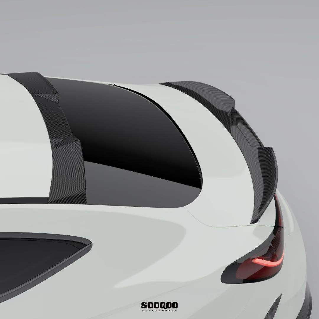 AUTHENTIC SOOQOO CARBON BODY KIT for MERCEDES-BENZ CLE53 AMG COUPE 2025+

Set includes:

Front Lip
Front Bumper Trims
Front Fender Trims
Side Mirror Covers&nbsp;
Side Skirts
Roof Spoiler
Rear Spoiler
Rear Bumper Trims
Rear Diffuser

Material: Carbon Fiber

NOTE: Professional installation is required

Why “Contact Us for Pricing”?

We don’t display fixed prices because our goal is to offer you the most competitive deal possible. Product costs often decrease over time, and by requesting a quote, you’ll receiv