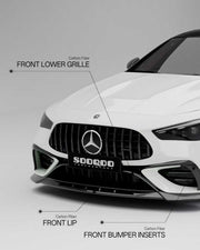 AUTHENTIC SOOQOO CARBON BODY KIT for MERCEDES-BENZ CLE53 AMG COUPE 2025+

Set includes:

Front Lip
Front Bumper Trims
Front Fender Trims
Side Mirror Covers&nbsp;
Side Skirts
Roof Spoiler
Rear Spoiler
Rear Bumper Trims
Rear Diffuser

Material: Carbon Fiber

NOTE: Professional installation is required

Why “Contact Us for Pricing”?

We don’t display fixed prices because our goal is to offer you the most competitive deal possible. Product costs often decrease over time, and by requesting a quote, you’ll receiv