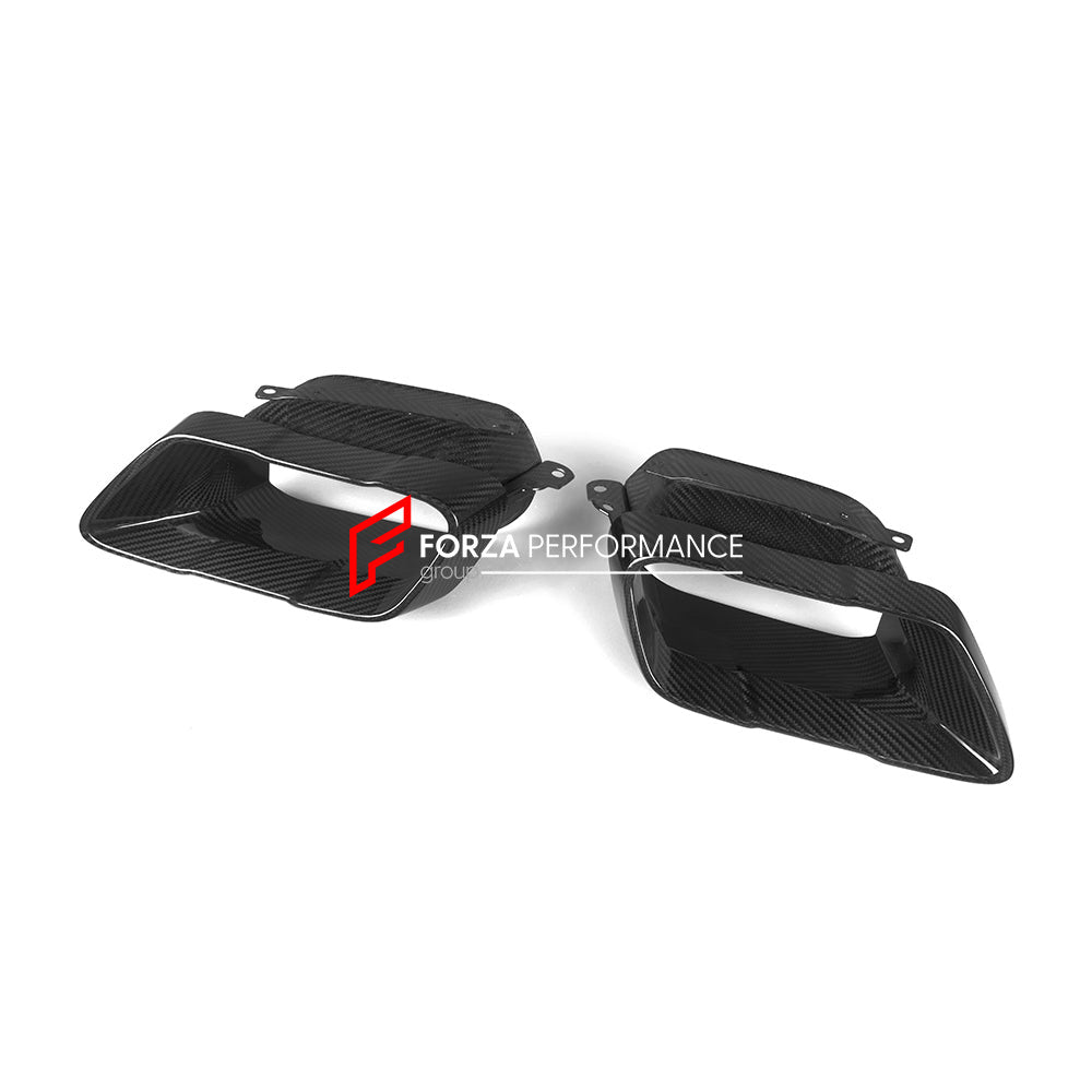 AUTHENTIC SOOQOO CARBON EXHAUST TIPS for BMW X5 G05 2019+

Set includes:

Exhaust Tips

Material: Carbon

Note: Professional installation is required