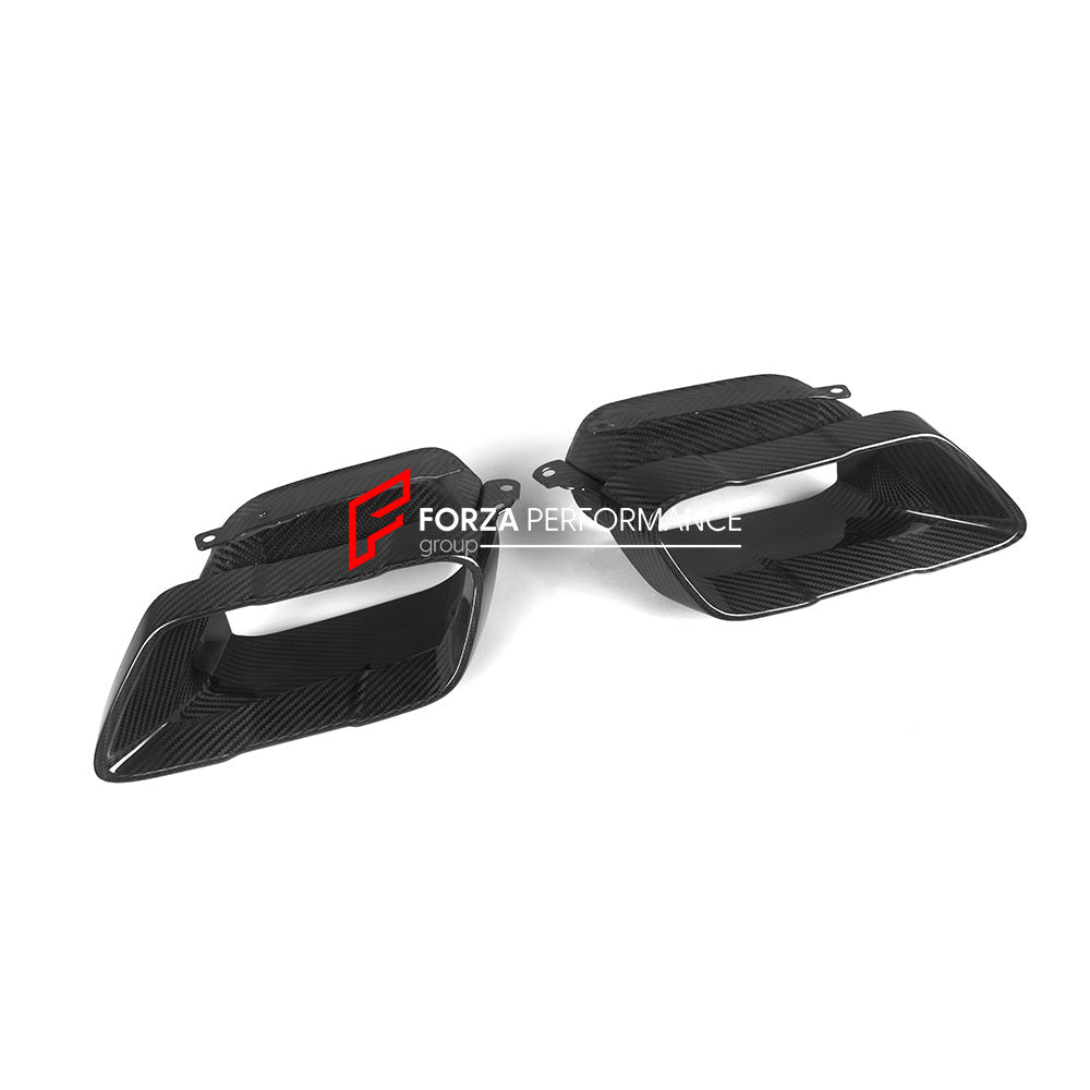 AUTHENTIC SOOQOO CARBON EXHAUST TIPS for BMW X5 G05 2019+

Set includes:

Exhaust Tips

Material: Carbon

Note: Professional installation is required