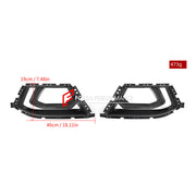 AUTHENTIC SOOQOO CARBON FRONT BUMPER AIR VENT TRIMS for BMW M3 G80 G81 2020+ M4 G82 G83 2021+

Set includes:

Front Bumper Air Vent Trims

Material: Carbon

Note: Professional installation is required.
