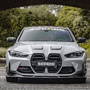 AUTHENTIC SOOQOO CARBON FRONT BUMPER AIR VENT TRIMS for BMW M3 G80 G81 2020+ M4 G82 G83 2021+

Set includes:

Front Bumper Air Vent Trims

Material: Carbon

Note: Professional installation is required.
