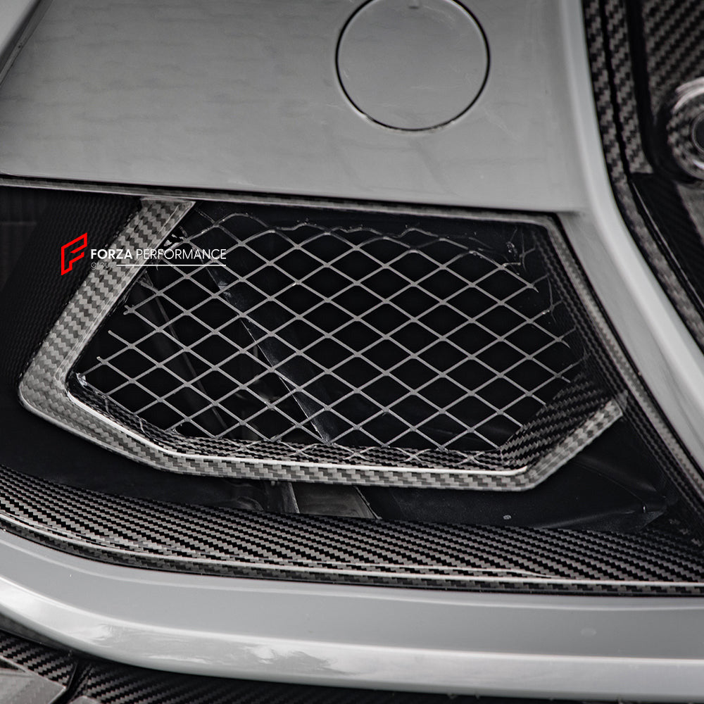 AUTHENTIC SOOQOO CARBON FRONT BUMPER AIR VENT TRIMS for BMW M3 G80 G81 2020+ M4 G82 G83 2021+

Set includes:

Front Bumper Air Vent Trims

Material: Carbon

Note: Professional installation is required.
