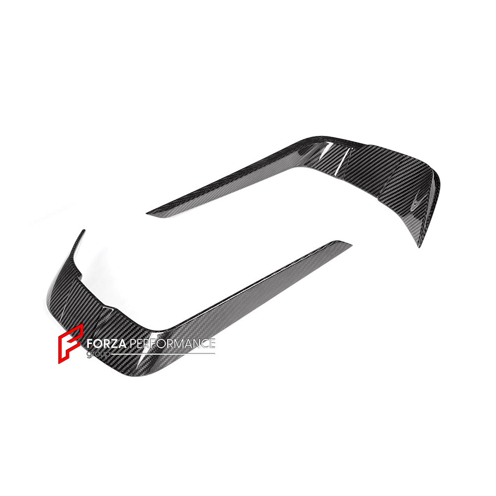 AUTHENTIC SOOQOO CARBON FRONT BUMPER CANARDS for BMW 8 SERIES G14 G15 G16 2018+

Set includes:


Front Bumper Canards

Material: Carbon

Note: Professional installation is required.