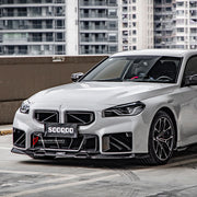 AUTHENTIC SOOQOO CARBON FRONT BUMPER CENTER TRIM for BMW M2 G87 2023+

Set includes:

Front Bumper Center Trim

Material: Carbon

Note: Professional installation is required