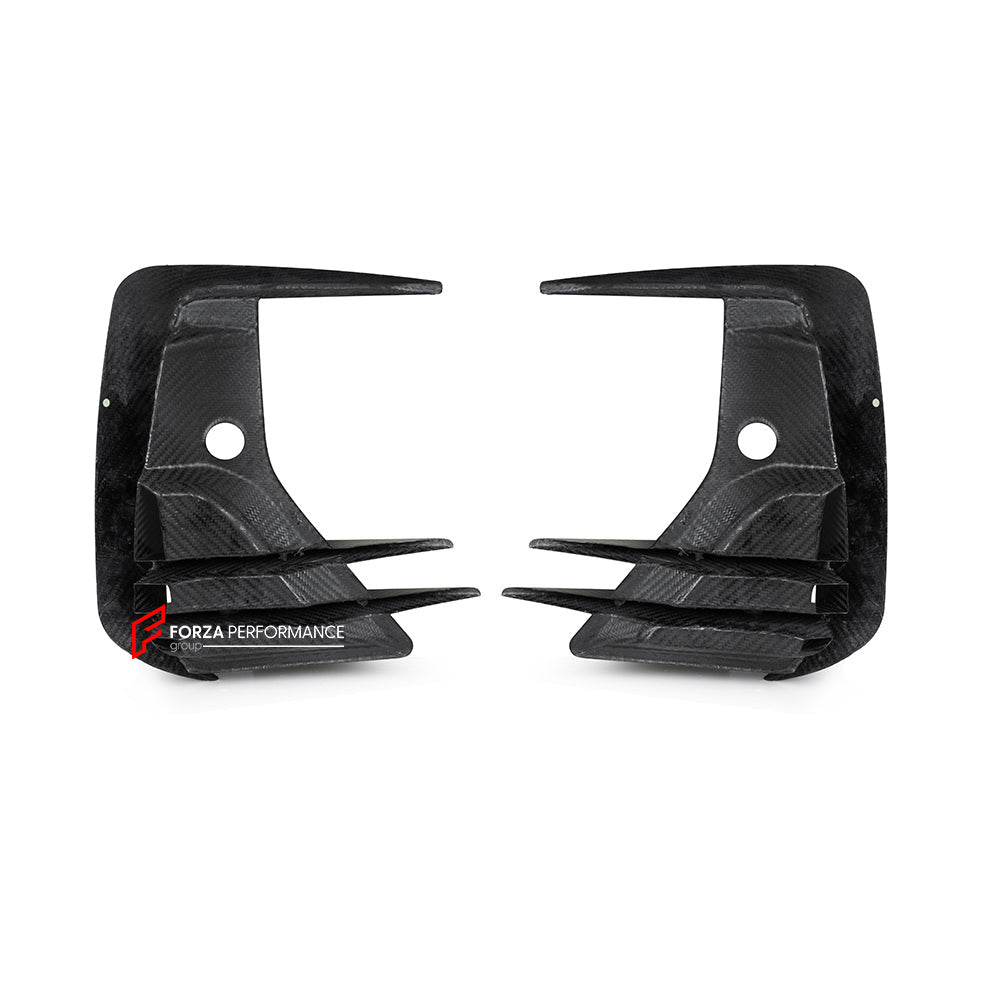 AUTHENTIC SOOQOO CARBON FRONT BUMPER VENT TRIMS for BMW X3 G01 LCI 2022-2024 X4 G02 LCI 2022+ iX3 G08 LCI 2022+

Set includes:

Front Bumper Vent Trims

Material: Carbon

Note: Professional installation is required