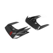 AUTHENTIC SOOQOO CARBON FRONT BUMPER VENT TRIMS for BMW X3 G01 LCI 2022-2024 X4 G02 LCI 2022+ iX3 G08 LCI 2022+

Set includes:

Front Bumper Vent Trims

Material: Carbon

Note: Professional installation is required