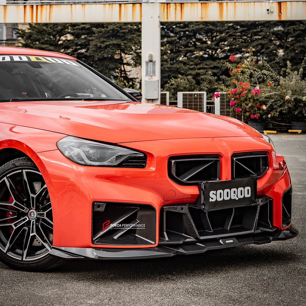 AUTHENTIC SOOQOO CARBON FRONT DUCT for BMW M2 G87 2023+

Set includes:

Front Duct

Material: Carbon

Note: Professional installation is required