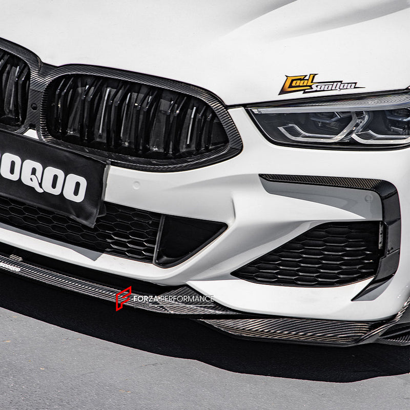 AUTHENTIC SOOQOO CARBON FRONT LIP for BMW 8 SERIES G14 G15 G16 2018+