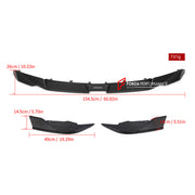 AUTHENTIC SOOQOO CARBON FRONT LIP for BMW M8 F91 F92 F93 2019+

Set includes:

Front Lip

Material: Carbon

Note: Professional installation is required.

Contact us for pricing.

Why “Contact Us for Pricing”?

We don’t display fixed prices because our goal is to offer you the most competitive deal possible. Product costs often decrease over time, and by requesting a quote, you’ll receive our most up-to-date price on market.