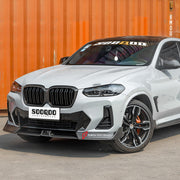 AUTHENTIC SOOQOO CARBON FRONT LIP for BMW X3 G01 LCI 2022-2023 BMW X4 G02 LCI 2022+

Set includes:

Front Lip

Material: Prepreg Carbon

Note: Professional installation is required