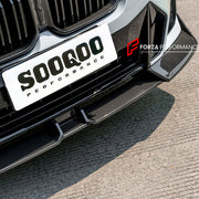 AUTHENTIC SOOQOO CARBON FRONT LIP for BMW X3 G01 LCI 2022-2023 BMW X4 G02 LCI 2022+

Set includes:

Front Lip

Material: Prepreg Carbon

Note: Professional installation is required