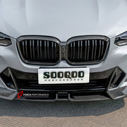 AUTHENTIC SOOQOO CARBON FRONT LIP for BMW X3 G01 LCI 2022-2023 BMW X4 G02 LCI 2022+

Set includes:

Front Lip

Material: Prepreg Carbon

Note: Professional installation is required