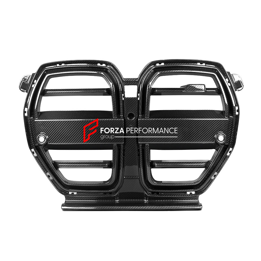 AUTHENTIC SOOQOO CARBON GRILLE for BMW M3 G80 G81 2020+ M4 G82 G83 2021+

Set includes:

Grille

Material: Carbon

Note: Professional installation is required.
