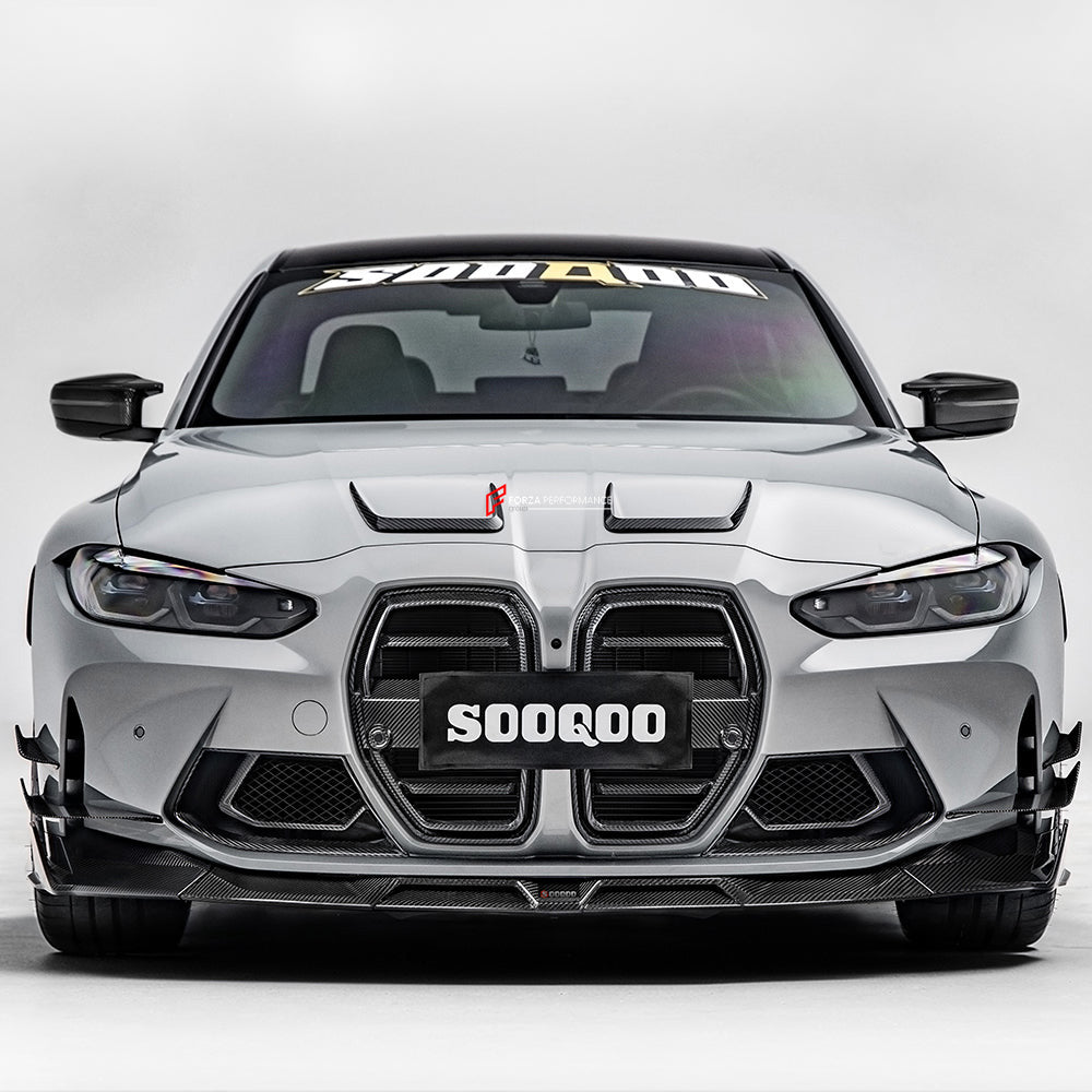AUTHENTIC SOOQOO CARBON HOOD VENT TRIMS for BMW M3 G80 2020+ M4 G82 2021+

Set includes:

Hood Vent Trims

Material: Carbon

Note: Professional installation is required.