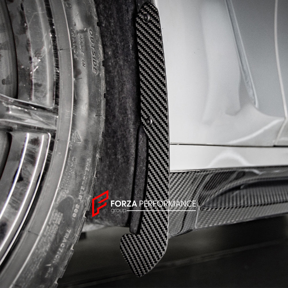 AUTHENTIC SOOQOO CARBON MUD FLAPS for BMW M3 G80 G81 2020+ M4 G82 G83 2021+

Set includes:

Mud Flaps

Material: Carbon

Note: Professional installation is required.