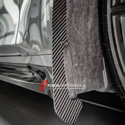 AUTHENTIC SOOQOO CARBON MUD FLAPS for BMW M3 G80 G81 2020+ M4 G82 G83 2021+

Set includes:

Mud Flaps

Material: Carbon

Note: Professional installation is required.