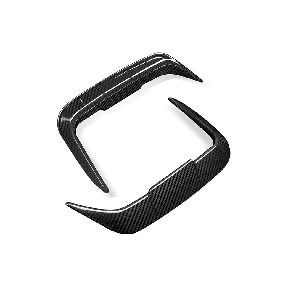 AUTHENTIC SOOQOO CARBON REAR BUMPER CANARDS for BMW X3M F97 LCI 2022+

Set includes:

Rear Bumper Canards

Material: Carbon

Note: Professional installation is required

