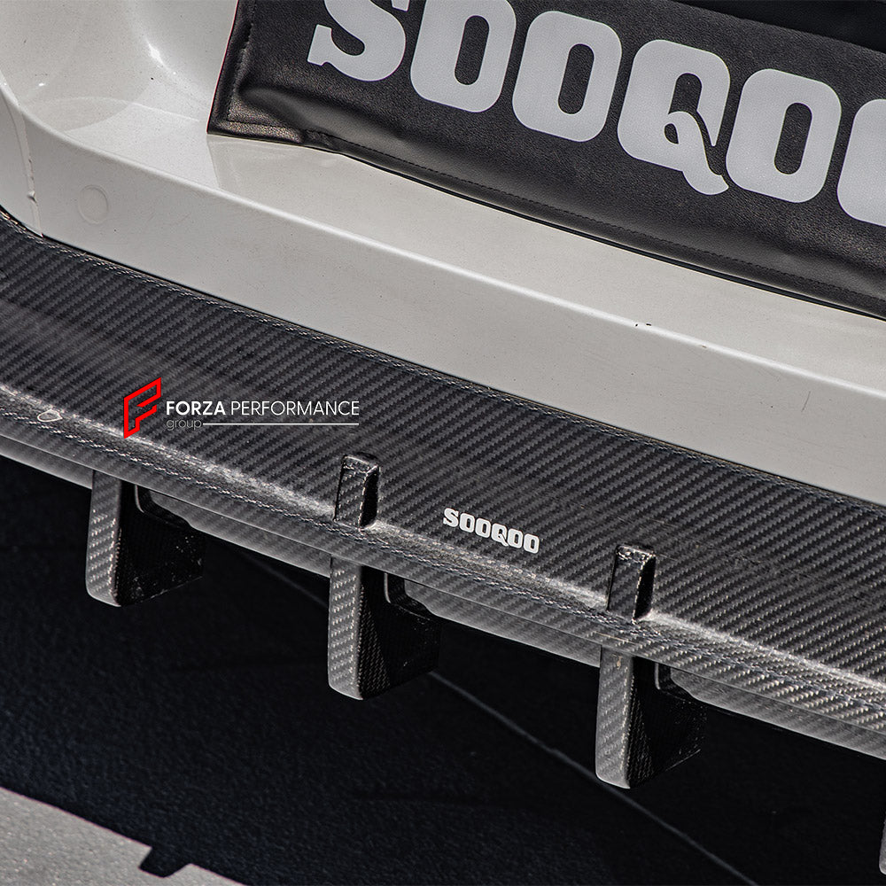AUTHENTIC SOOQOO CARBON REAR DIFFUSER for BMW 8 SERIES G14 G15 CONVERTIBLE CABRIOLET CABRIO 2018+

Set includes:


Front Lip
Front Grille
Front Canards
Rearview Mirror
Side Skirts
Rear Diffuser
Rear Canards
Rear Wing Spoiler

Material:&nbsp;Carbon&nbsp;