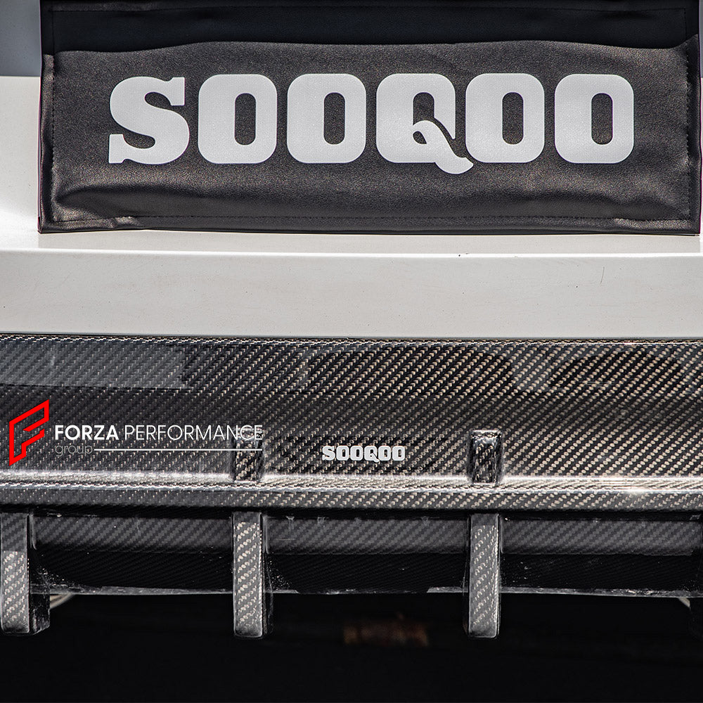 AUTHENTIC SOOQOO CARBON REAR DIFFUSER for BMW 8 SERIES G14 G15 CONVERTIBLE CABRIOLET CABRIO 2018+

Set includes:


Front Lip
Front Grille
Front Canards
Rearview Mirror
Side Skirts
Rear Diffuser
Rear Canards
Rear Wing Spoiler

Material:&nbsp;Carbon&nbsp;