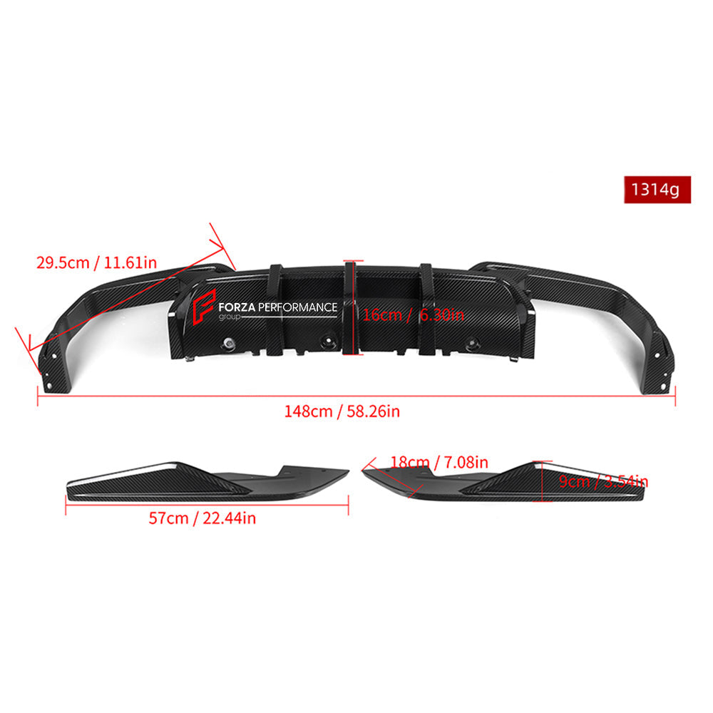 AUTHENTIC SOOQOO CARBON REAR DIFFUSER for BMW M8 F91 F92 F93 2019+

Set includes:

Rear Diffuser

Material: Carbon

Note: Professional installation is required.

Contact us for pricing.

Why “Contact Us for Pricing”?

We don’t display fixed prices because our goal is to offer you the most competitive deal possible. Product costs often decrease over time, and by requesting a quote, you’ll receive our most up-to-date price on market.
