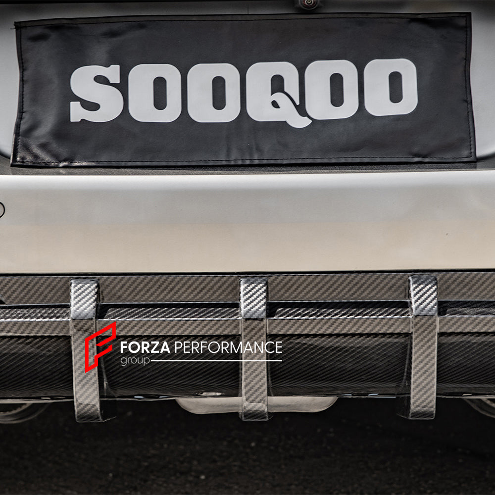 AUTHENTIC SOOQOO CARBON REAR DIFFUSER for BMW M8 F91 F92 F93 2019+

Set includes:

Rear Diffuser

Material: Carbon

Note: Professional installation is required.

Contact us for pricing.

Why “Contact Us for Pricing”?

We don’t display fixed prices because our goal is to offer you the most competitive deal possible. Product costs often decrease over time, and by requesting a quote, you’ll receive our most up-to-date price on market.
