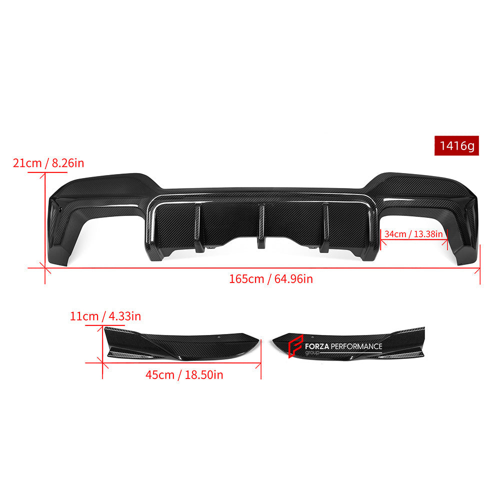AUTHENTIC SOOQOO CARBON REAR DIFFUSER for BMW X3M F97 LCI 2022+

Set includes:

Rear Diffuser

Material: Carbon

Note: Professional installation is required