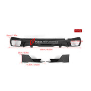 AUTHENTIC SOOQOO CARBON REAR DIFFUSER for BMW X5 G05 2019+

Set includes:

Rear Diffuser

Material: Carbon

Note: Professional installation is required