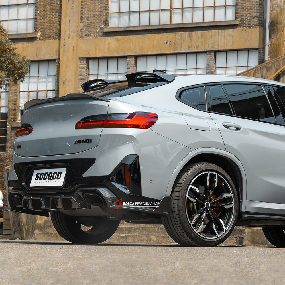 AUTHENTIC SOOQOO CARBON REAR DIFFUSER with BRAKE LIGHT for BMW X4 G02 LCI 2022+


Set includes:

Rear Diffuser with Brake Light

Material: Carbon

Note: Professional installation is required