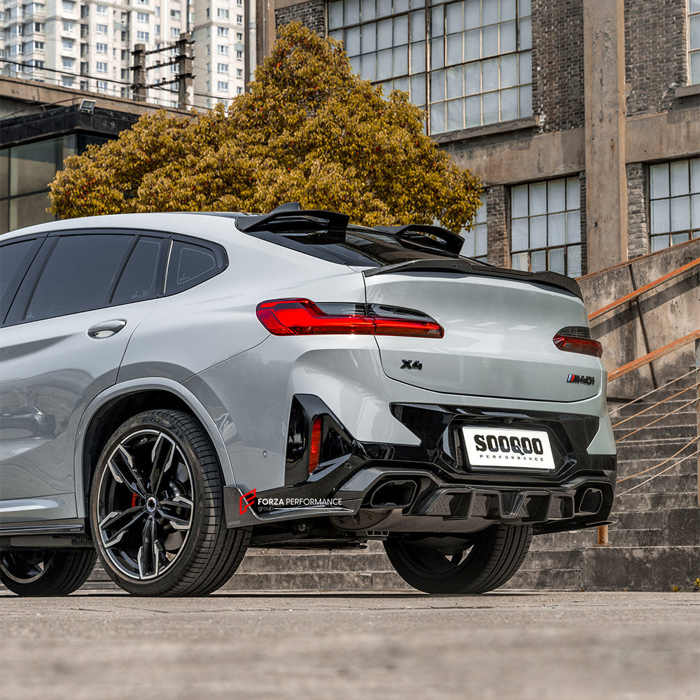 AUTHENTIC SOOQOO CARBON REAR DIFFUSER with BRAKE LIGHT for BMW X4 G02 LCI 2022+


Set includes:

Rear Diffuser with Brake Light

Material: Carbon

Note: Professional installation is required